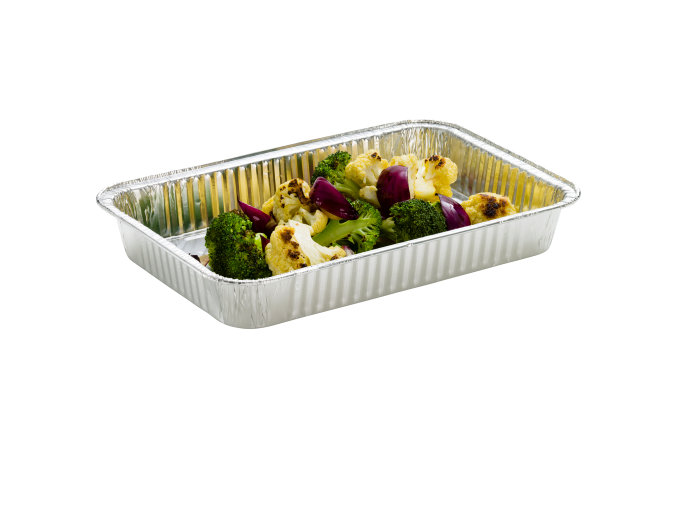 Aluminiumsform 24,5 x 17,5 cm 5 stk. - Grillexpert